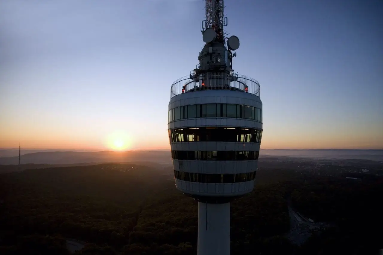 Foto Fernsehturm für Frühaufsteher