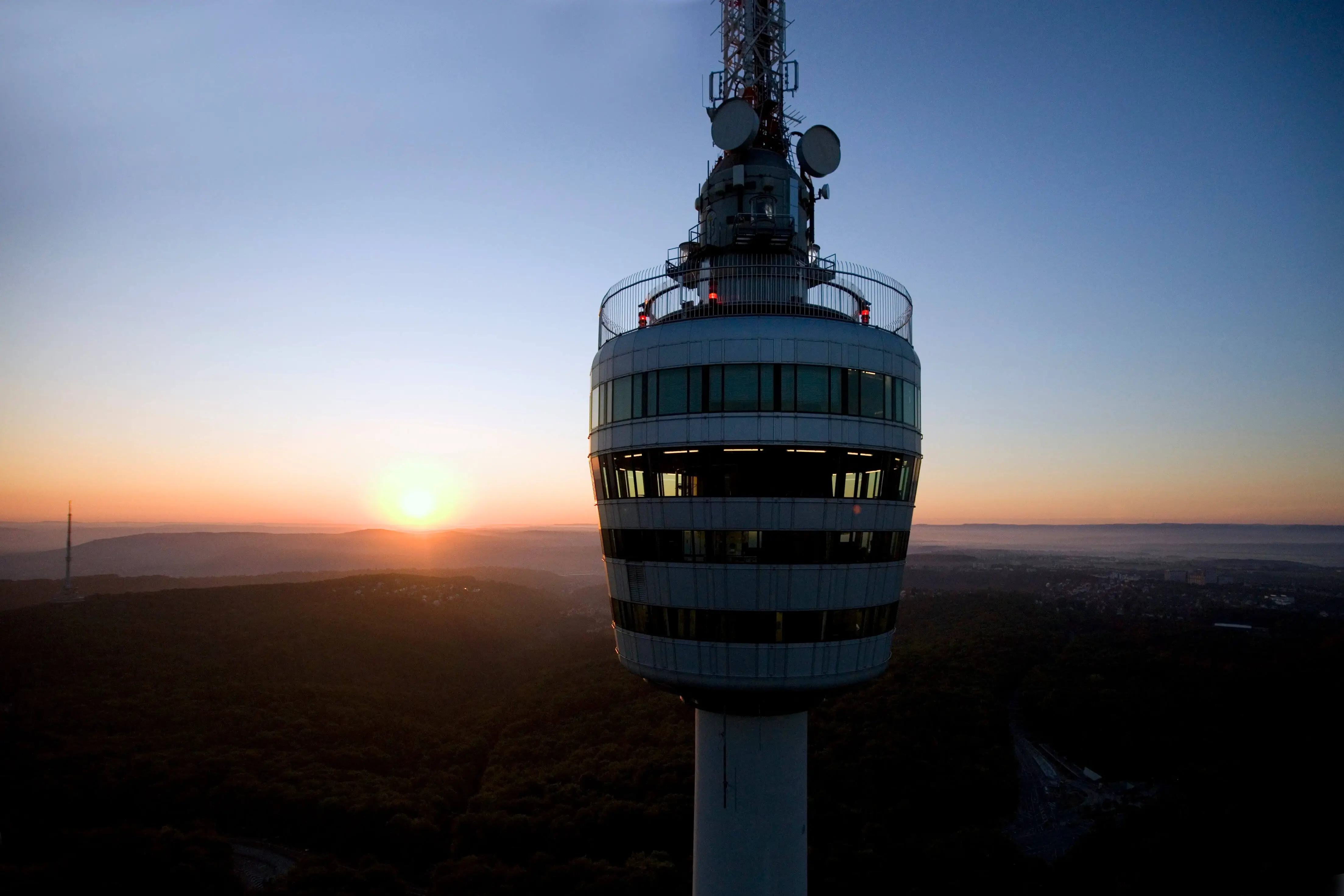 Fernsehturm für Frühaufsteher