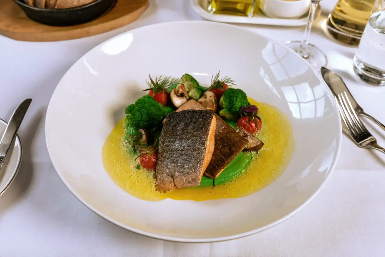 Waldhotel Stuttgart Food Forelle