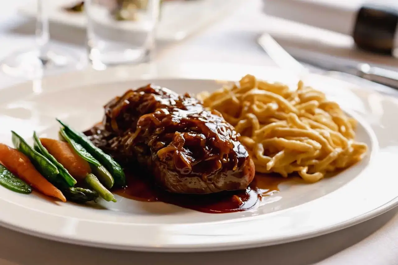 Waldhotel Stuttgart Food Spaetzle