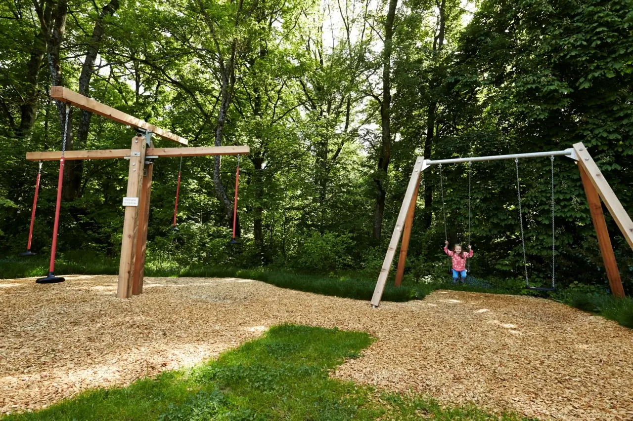 Waldhotel Stuttgart Garten Spielplatz