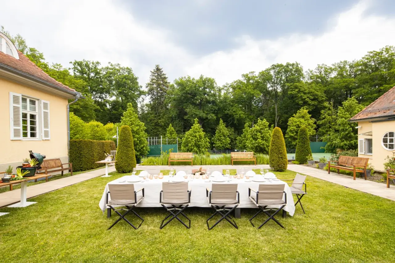 Waldhotel Stuttgart Garten Tafel