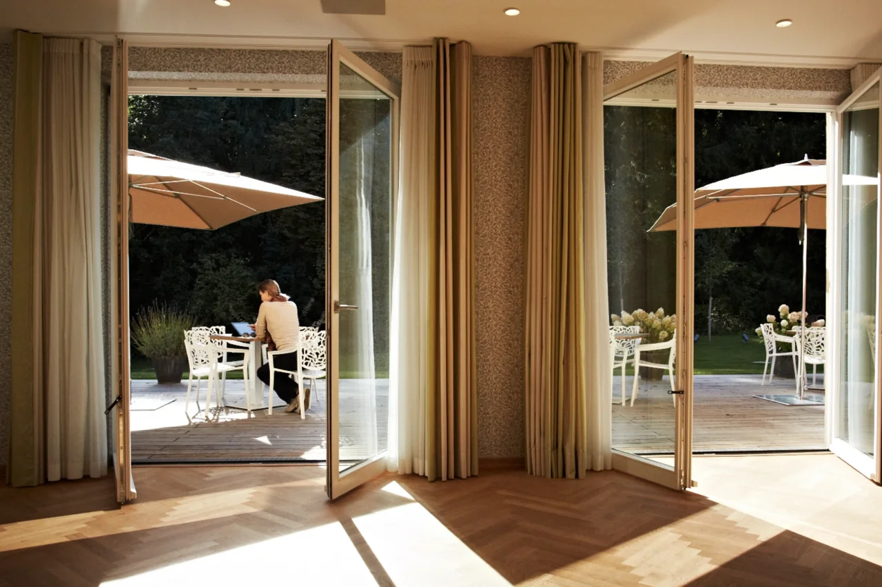 Waldhotel Stuttgart Tagung Terrasse Lindensaal 1