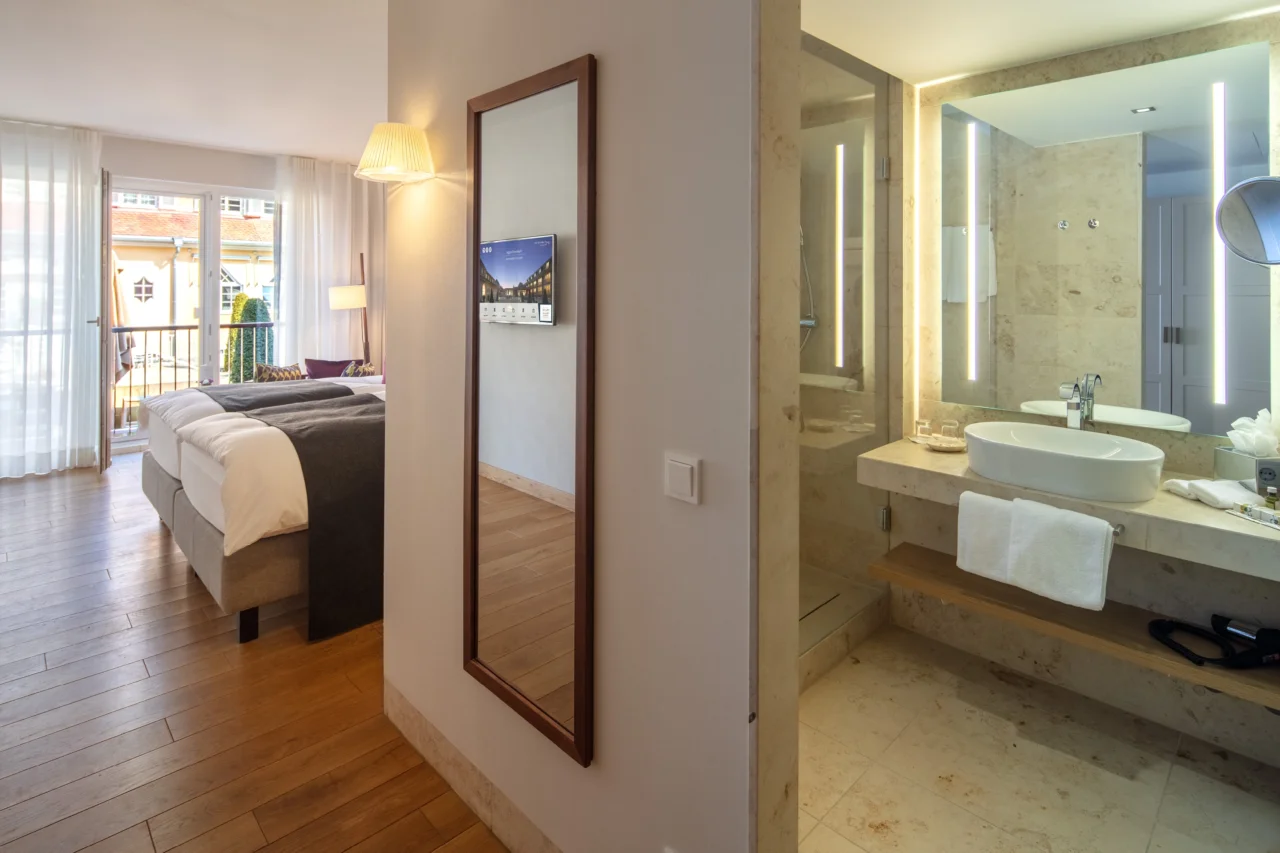 Waldhotel Stuttgart Zimmer Comfort Bad